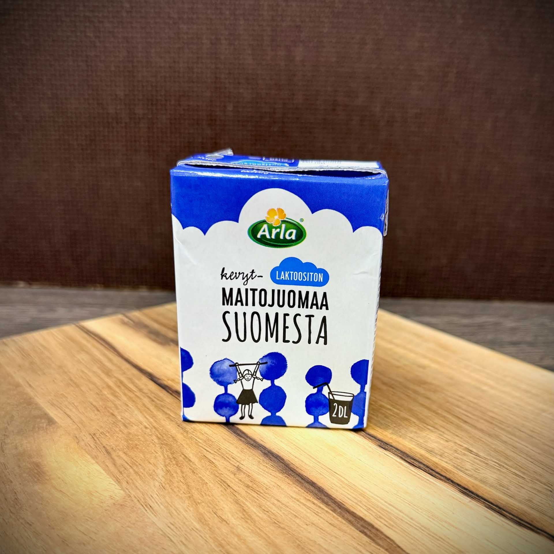 Lactose-free skimmed milk 2dl
