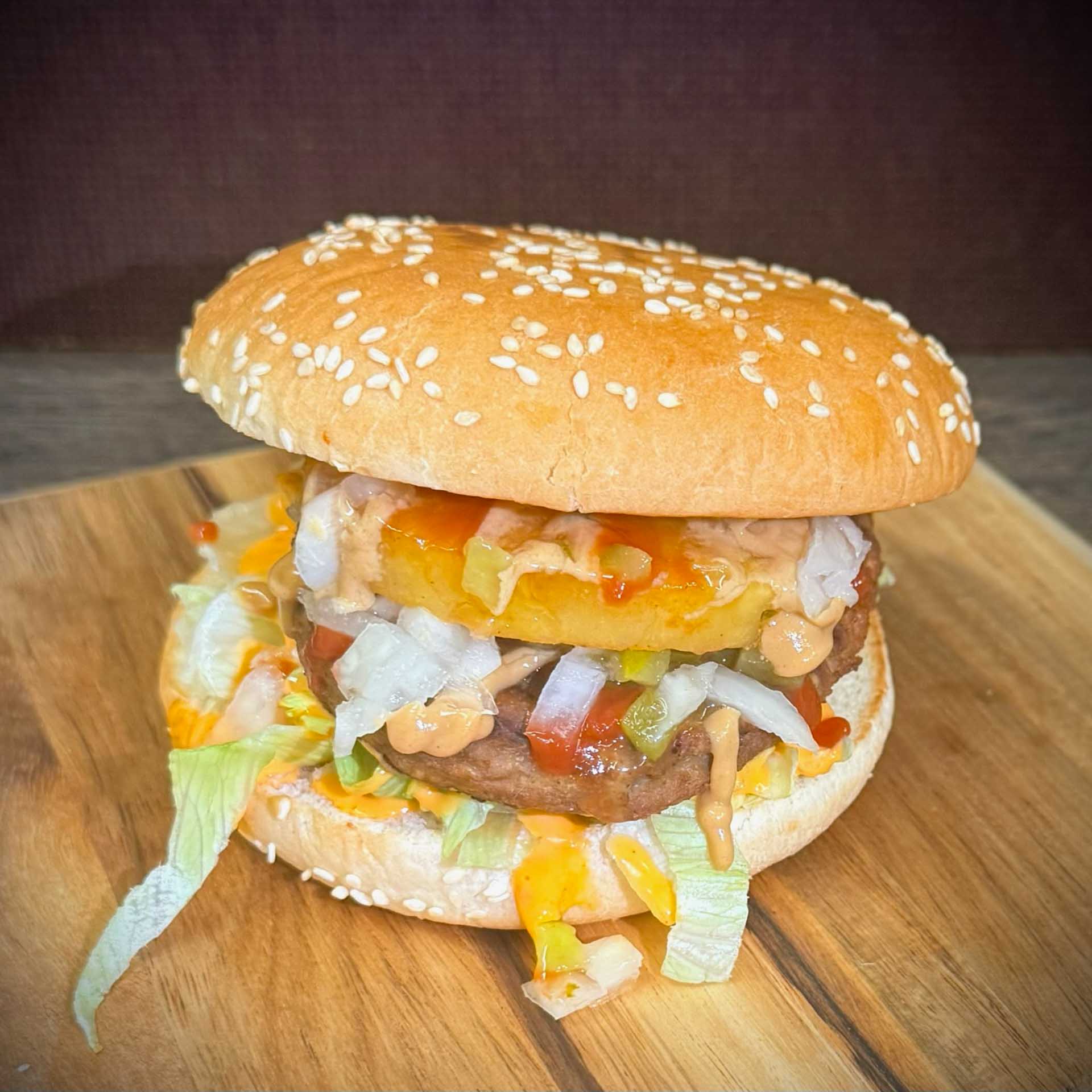Pineapple burger